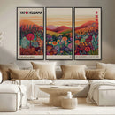 Framed Yayoi Kusama 1986 Wall Art Print – Japanese Wall Art