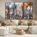 Abstract Winter Landscape Canvas Wall Art Print - Large by MyGreatCanvas | Canvas Wall Art Prints | Photo Prints & Wall Decor