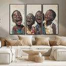 Shai Yossef Print - Joyful Childhood Canvas Wall Art -
