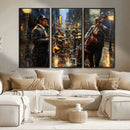 Jazz Canvas Wall Art Print – Abstract African American Music by MyGreatCanvas | Canvas Wall Art Prints | Photo Prints & Wall Decor