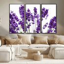 Lavender Flower Wall Art Canvas Print by MyGreatCanvas | Canvas Wall Art Prints | Photo Prints & Wall Decor