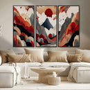 Abstract Mountain Wall Art Canvas Print – Vibrant Stylized by MyGreatCanvas | Canvas Wall Art Prints | Photo Prints & Wall Decor
