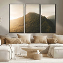 Mountain Wall Art – Framed Sunset Landscape Canvas Artwork, by MyGreatCanvas | Canvas Wall Art Prints | Photo Prints & Wall Decor
