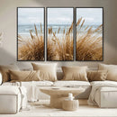 Beach Grass Wall Art Canvas Print – Framed Coastal Dunes Art by MyGreatCanvas | Canvas Wall Art Prints | Photo Prints & Wall Decor