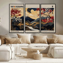 Modern Japanese Wall Art Canvas Print – Framed Abstract by MyGreatCanvas | Canvas Wall Art Prints | Photo Prints & Wall Decor