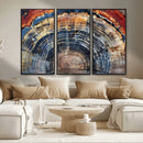Tree Rings Wall Art Canvas Print – Framed Petrified Wood by MyGreatCanvas | Canvas Wall Art Prints | Photo Prints & Wall Decor