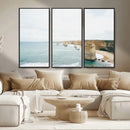 Twelve Apostles Wall Art Canvas Print – Framed Coastal