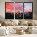 Half Dome Wall Art Canvas Print – Framed Yosemite National