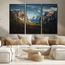 Yosemite National Park Wall Art Canvas Print – Framed