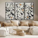 Wild Horse Stampede Wall Art Canvas Print – Monochrome by MyGreatCanvas | Canvas Wall Art Prints | Photo Prints & Wall Decor