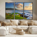 Pebble Beach Golf Links Wall Art Canvas Print – Iconic by MyGreatCanvas | Canvas Wall Art Prints | Photo Prints & Wall Decor