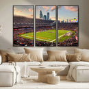 Chicago Bears Soldiers Field Wall Art Canvas Print – Framed