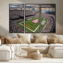 Chicago Bears Soldiers Field Wall Art Canvas Print – Framed