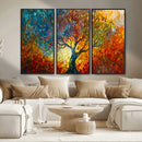 Yggdrasil Tree of Life Mosaic Stained Glass Wall Art, Tree