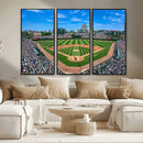 Wrigley Field Baseball Stadium Canvas Wall Art – Packed by MyGreatCanvas | Canvas Wall Art Prints | Photo Prints & Wall Decor