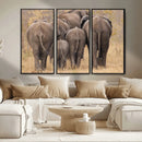 Wild Elephant Wall Art Canvas Print by MyGreatCanvas | Canvas Wall Art Prints | Photo Prints & Wall Decor