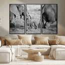 Wild Elephant Wall Art Canvas Print by MyGreatCanvas | Canvas Wall Art Prints | Photo Prints & Wall Decor