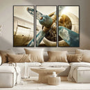 Vintage Airplane Canvas Print by MyGreatCanvas | Canvas Wall Art Prints | Photo Prints & Wall Decor