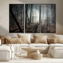 Dark Family and Tree Wall Art Canvas Print by MyGreatCanvas | Canvas Wall Art Prints | Photo Prints & Wall Decor