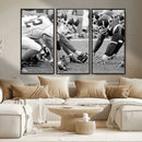 American Football Player Wall Art Canvas Print by MyGreatCanvas | Canvas Wall Art Prints | Photo Prints & Wall Decor
