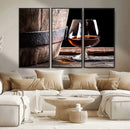Scots Whiskey Wall Art Canvas Print