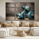 Dambell and Sport Wall Art Canvas Print by MyGreatCanvas | Canvas Wall Art Prints | Photo Prints & Wall Decor
