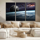 Space and Planet Canvas Print by MyGreatCanvas | Canvas Wall Art Prints | Photo Prints & Wall Decor