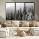Big Foggy Forest and Misty Trees Forest Wall Art Canvas by MyGreatCanvas | Canvas Wall Art Prints | Photo Prints & Wall Decor