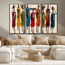 Abstract African Women Wall Art Canvas Print by MyGreatCanvas | Canvas Wall Art Prints | Photo Prints & Wall Decor
