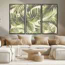 Palm Leaves Canvas Print by MyGreatCanvas | Canvas Wall Art Prints | Photo Prints & Wall Decor