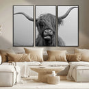 Texas Cow Wall Art Canvas, Texas Longhorn Cattle Canvas by MyGreatCanvas | Canvas Wall Art Prints | Photo Prints & Wall Decor