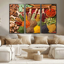 Spices Kitchen Wall Art Canvas Print by MyGreatCanvas | Canvas Wall Art Prints | Photo Prints & Wall Decor