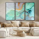 Colorful Marble Fluid Effect Canvas Wall Art Print by MyGreatCanvas | Canvas Wall Art Prints | Photo Prints & Wall Decor
