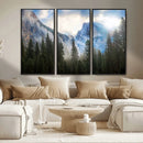 Half Dome Yosemite Calinia Wall Art Canvas Print El Capitan by MyGreatCanvas | Canvas Wall Art Prints | Photo Prints & Wall Decor