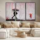 Banksy Wall Art Canvas Print, Framed Graffiti Art Picture by MyGreatCanvas | Canvas Wall Art Prints | Photo Prints & Wall Decor