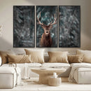 Wall Art Deer Art Animal Canvas, Framed Wall Art Deer Canvas by MyGreatCanvas | Canvas Wall Art Prints | Photo Prints & Wall Decor