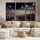 Mississippi State Bulldogs Stadium Wall Art Canvas Print –