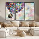 Up Pixar Poster, Look Up Pixar Wall Art, Up Pixar Canvas,