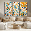 Colorful Fish Wall Art Print – Abstract Ocean-Inspired Wall