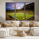 University of Oregon Ducks Football Team Print - Eugene
