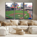 New York Mets Baseball Team Print - Citi Field Baseball