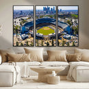 Los Angeles Dodgers Dodger Stadium Wall Art Canvas Print - by MyGreatCanvas | Canvas Wall Art Prints | Photo Prints & Wall Decor