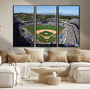 Los Angeles Dodgers Dodger Stadium Wall Art Canvas Print -