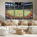 Texas Rangers Baseball Team Print - Arlington Globe Life