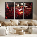 Houston Rockets Basketball Team Print Canvas- Houston Toyota