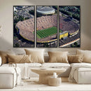 Michigan Wolverines Football Team Print - Ann Arbor Michigan