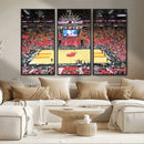 Miami Heat Basketball Team Print Wall Art- Kaseya Center by MyGreatCanvas | Canvas Wall Art Prints | Photo Prints & Wall Decor