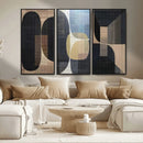 Minimalist Wabi Sabi Abstract Geometric Wall Art Canvas