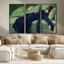Decadent Girl by Ramon Casas Wall Art Canvas Print, Framed