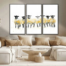 Farmhouse Wall Art Sheep Print | Ready to Hang Framed Canvas by MyGreatCanvas | Canvas Wall Art Prints | Photo Prints & Wall Decor